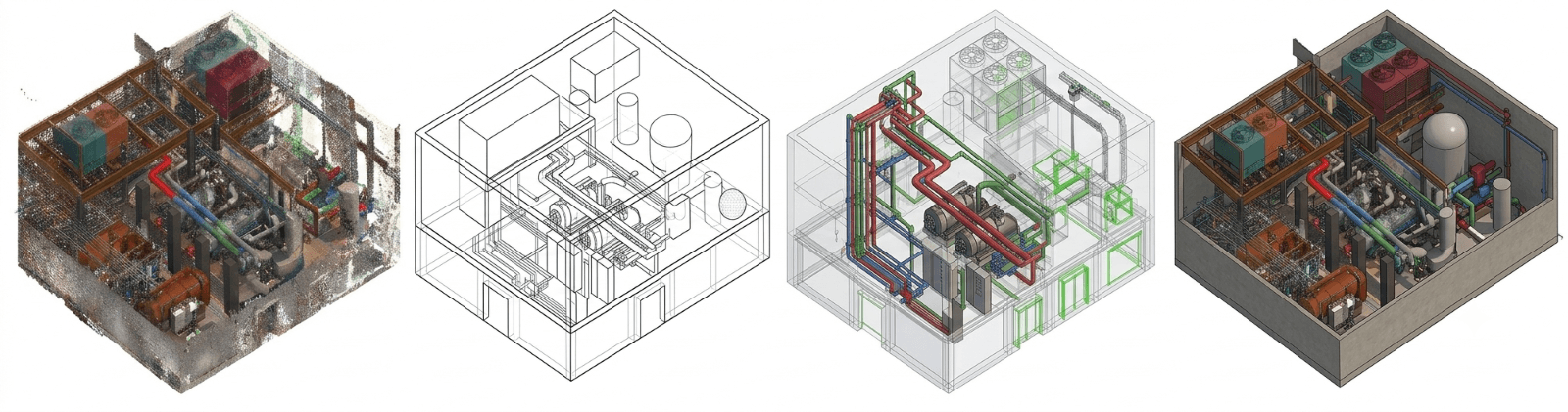 Quality-Driven Scan to BIM modeling