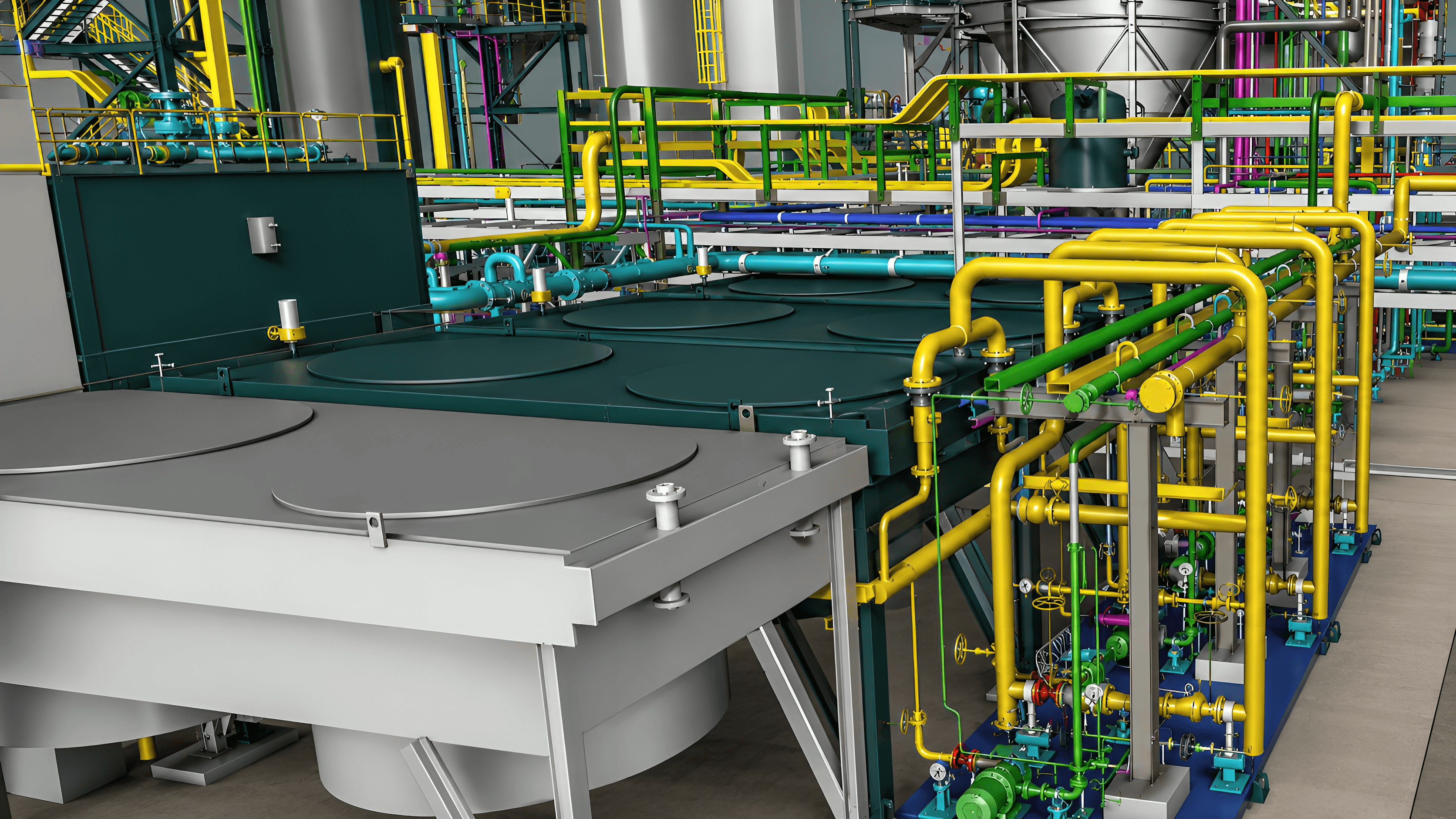Efficient 3D Pipe Layout and Routing