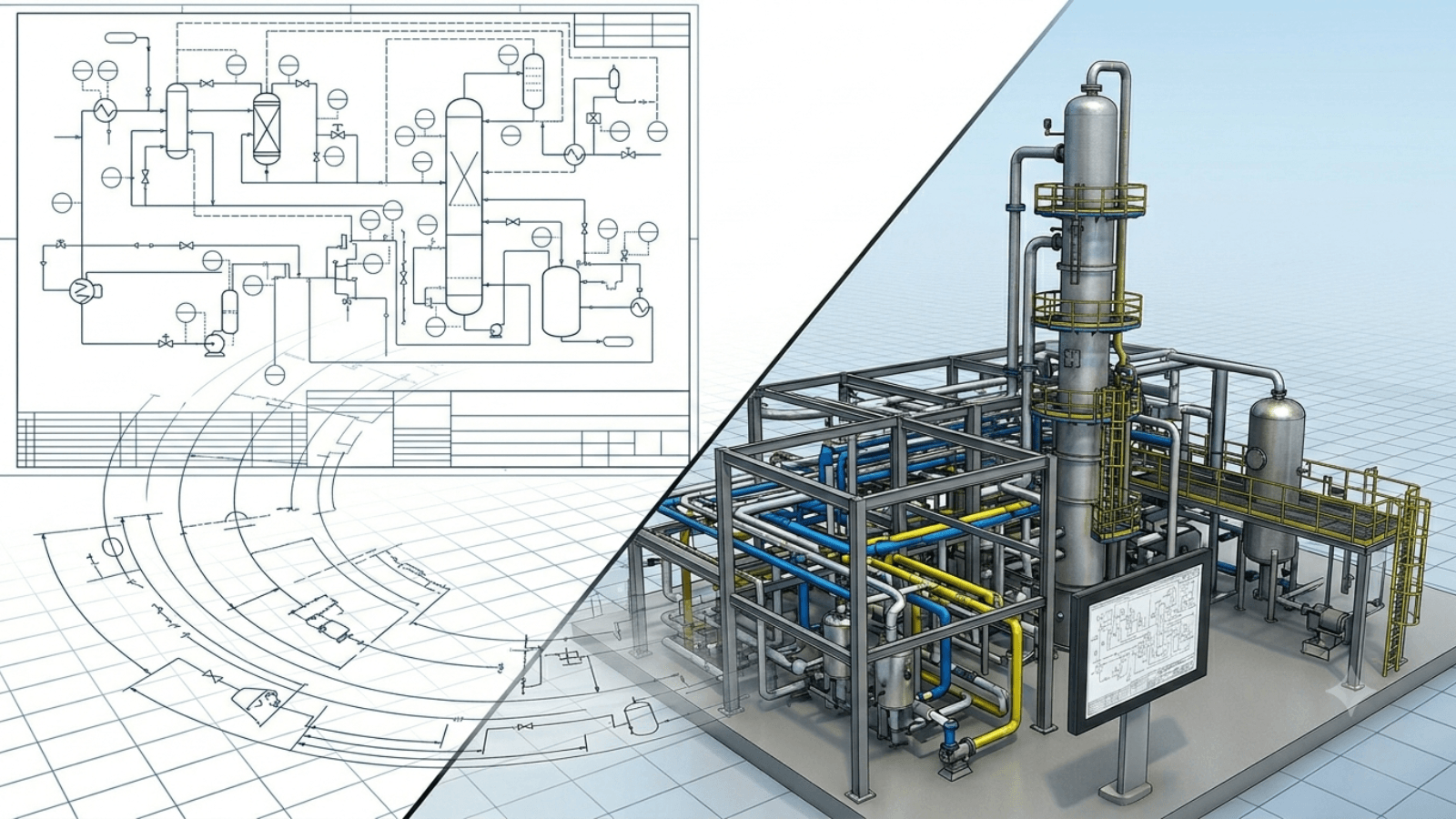 Detailed Engineering Design Solutions for Industrial Plants